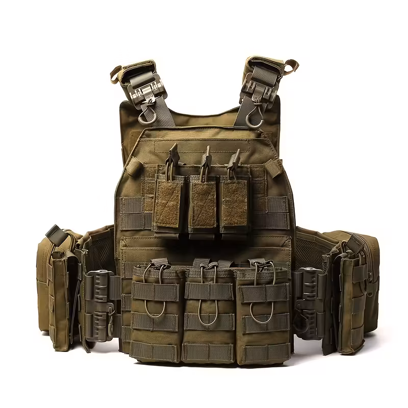 Complete Tactical Camouflage Vest Set